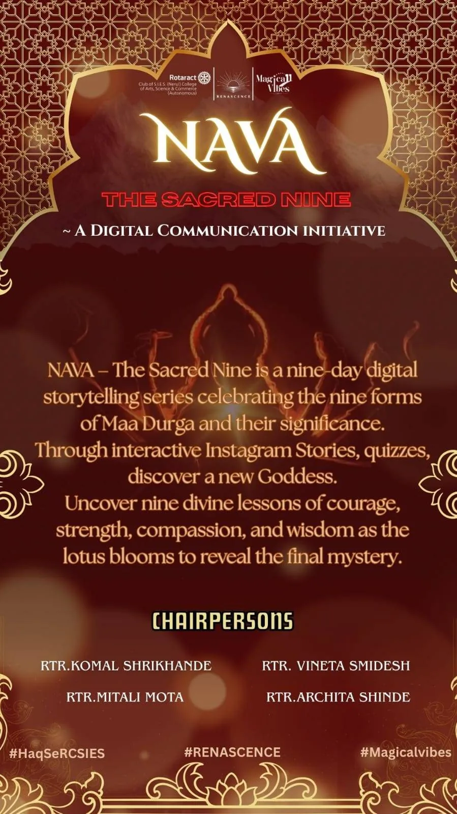 Nava – The Sacred Nine event photograph