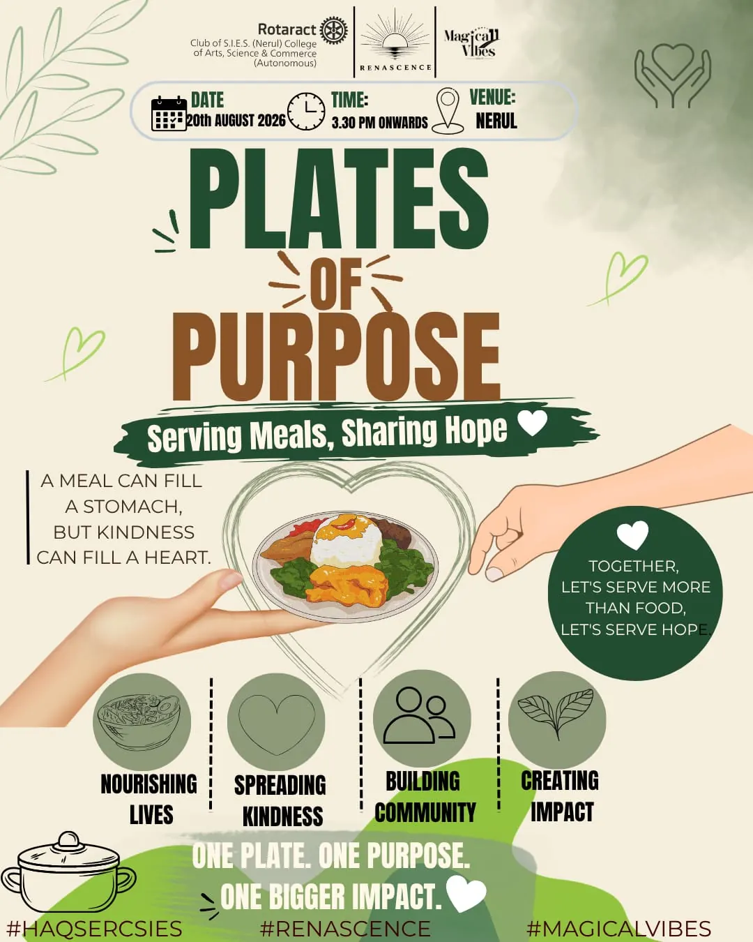 Plates of Purpose event visual